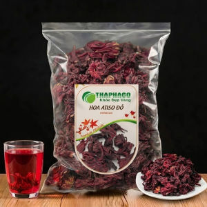Hoa atiso đỏ sấy khô 500g - tấn phát - Hàng công ty chất lượng cao