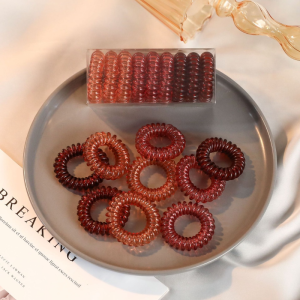 9pcs/set Woman Elastic Hair band Women Hair Rope Lady Hair Ties Headwear Scrunchie Hair Ring Ribbon Women Hair Accessories