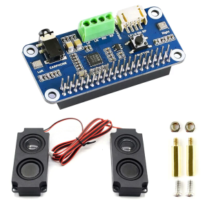 WM8960 Expansion Board HAT Codec Speaker with Small Speaker Developement Accessory for RaspberryPi 4B 3B+