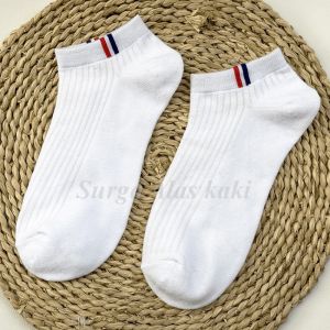 Kaos kaki olahraga semata kaki pria & wanita tebal dan anti bau motif france