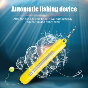 【NEW】 Automatic Fishing Hook Trigger for Outdoor Fishing Portable Bait Catching Device Durable Steel Material