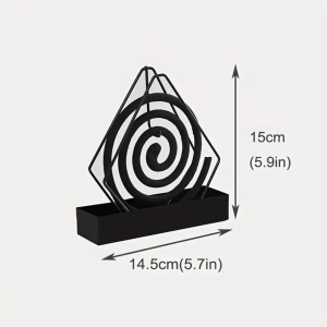 Tempat Obat Nyamuk Bakar Iron Mosquito Coil Holder Fireproof