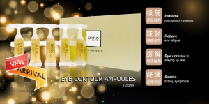 Ortus Officinal Skincare - Eye Contour Ampoules (10x5ml) | Relieve Eye Fatigue Eye Sore Itching Symptoms