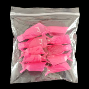 Nail remover clip 10 Only Nail remover set in rose red pink and purple gel phototherapy nail removal tool set for fingers