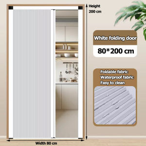 Honeycomb Folding Door PVC Accordion Sliding Door Folding Door Size 80*200 90*200 120*200