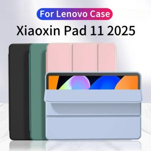 Ốp lưng Lenovo Xiaoxin 11 2025 TB335FC Flip Stand Ốp lưng TPU mềm từ tính cho Lenovo Idea Tab Tablet 11 " TB336ZU TB336F2026