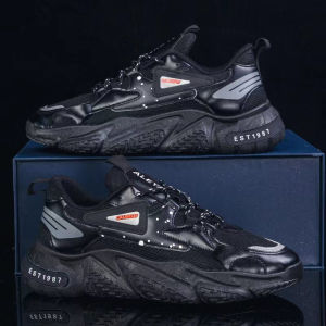 IELGY sports shoes mens all-match low top breathable fashion soft sole comfortable casual running shoes