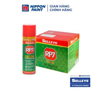 Thùng 12 Chai Xịt Chống Rỉ Sét Và Bôi Trơn RP7- Hàng chính hãng SELLEYS - Trọng lượng 175g/Chai