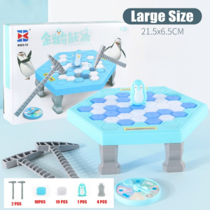 Save The Penguin Ice Breaking Family Funny Desktop Game Kid Toy Gifts Who Make The Penguin Fall Off Lose This Game