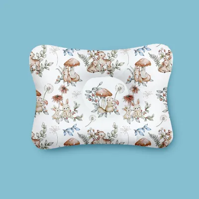 Einmilk Baby Pillow | Premium Soft Pillow | Flat Head Prevention Pillow | Dimple Pillow| Anti Flat Pillow for Infant Kids