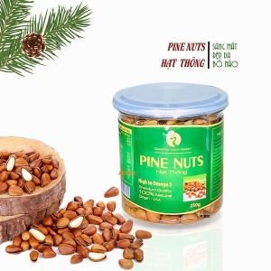 [GIÁ TỐT HCM]Hạt Thông cao cấp còn vỏ vị tự nhiên NK Mỹ đóng gói Việt Nam(250gram)TH FONUT - ngọt bùi giòn không bị hôi dầu giúp tăng cường hệ miễn dịch.