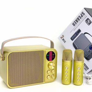 YS-301 Bluetooth Speakers Portable Wireless Bluetooth V5.0 Dual microphone 3D Stereo Surround Karaoke