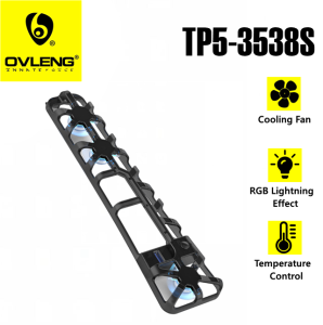 DOBE TP5-3538S Cooling Fan for P-5 with RGB Lightning Effect and Temperature Control