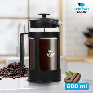 COD One Two Cups French Press Plunger Coffee Maker Pot - FN35 / french press coffee bahan stainless steel desain elegan / untuk barista praktis anti ampas material berkualitas terbaik terbaru / promo pengiriman cepat rekomended paling bagus tren top viral