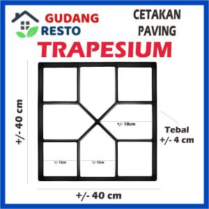 DIY CETAKAN PAVING BLOCK CETAKAN SEMEN MOLD JALAN TERAS TAMAN LANTAI CETAKAN PAVING BLOK MUDAH PRAKTIS