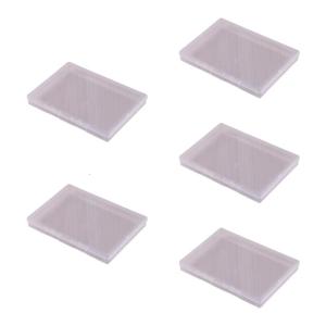 5 Pieces Transparent Plastic Storage Cases Stackable Boxes for Sorting Beads Tools Documents Moisture Proof Box