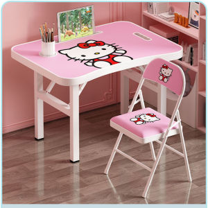 Bộ Bàn Học Gấp Gọn 40x60cm Dành Cho Học Sinh Cấp 1 Nhiều Hình Dễ Thương Bộ Bàn Ghế Ngồi Học Xếp Gọn