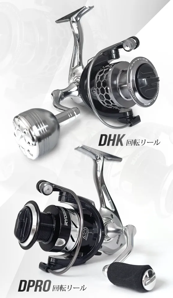 Seasir DHK Fishing Reel CNC Bearings Imported from Japan POWER HANDLE  Spinning Fishing Reel 1000-7000 14+1BB 5.2:1/4.7:1 Gear Ratio Max Drag 16kg  Lure Fishing Wheel Saltwater All Metal Cheap Fishing Tackles