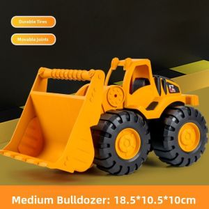 ZENO Trượt quán tính Đồ chơi máy xúc cho trẻ em 3 Kiểu Dáng Nhựa Máy xúc nhỏ Chất lượng cao Máy xúc xây dựng Dành cho trẻ em