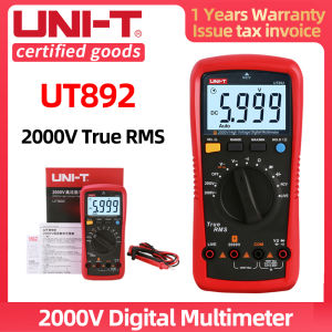 Đồng Hồ Vạn Năng Kỹ Thuật Số Điện Áp Cao UNI-T UT892 2000V Cho Mỏ Vôn Kế AC DC Máy Kiểm Tra Tụ Điện True RMS Máy Đo Tần Số