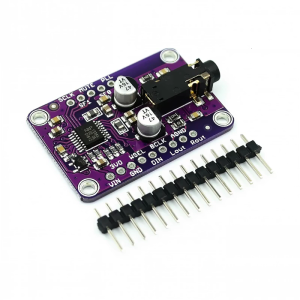 UDA1334A Stereo Decoding Board Low Distortions I2S Input Analog Output for Auditory Projects