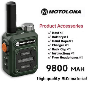 🔥SG Stock🔥 Mini Walkie-talkie Machine Automatic Frequency Matching Function High Power 58W Call Distance 1-8km