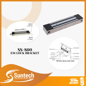 Electromagnetic Lock EML-SS800 Door Lock Entry Security Access