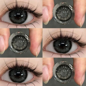 时尚眼镜6 Months (Included) Colored Eyes With Power(1 Pair)Naturally Enlarge Your Eyes Hot Sale Big Eyes fashion glasses 新款大直径混血眼镜人鱼姬蓝泰式奶茶雾面雪山半年抛 眼镜学生