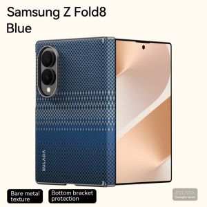 Guanghui Series For Samsung Galaxy Z Fold 8 ultra /8/7/6 Case Gradient Carbon Fiber Pattern Hard PC Phone Case Full Hinge Protection Anti‑Drop Shockproof Slim Lightweight Phone Cover