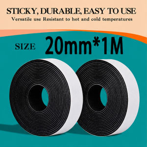 1 Pair Velcro Tape Self Adhesive Hook and Loop Tape Fastener Mosquito Net Home Improvement DIY Tools Tapes