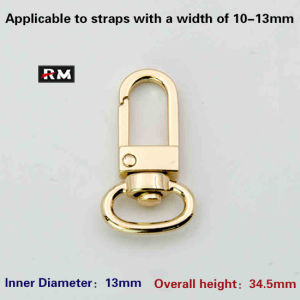 Thickened |Bag Strap Connection Buckle Handbag D-Tail Hanging Buckle Ribbon Hook Buckle Luggage Hardware Accessories Pet Dog Spring Fish Mouth Buckle Id Mobile Phone Lanyard Buckle