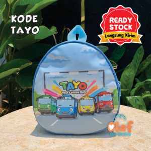 READY STOCK Tas Pesta Ulang Tahun Anak Motif Lucu Goodie Bag Model Telur Resleting Ransel Premium Cute Imut Hampers Ultah