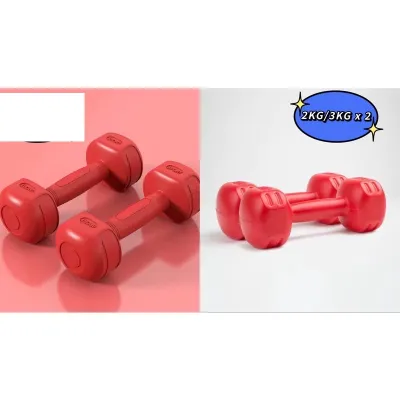 [SG Ready Stock ]1KG/2kg/3kg Dumbbell Set /Ladies dumbbells/GYM 女士哑铃 健身哑铃-Ship from Singapore