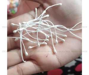 PUTIK BUNGA sari isi +-100 pcs warna warni manik manik aksesoris bunga souvenir