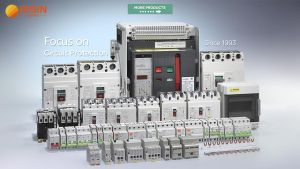 Risin 550VDC 2Pole Solar Circuit Breaker Din Rail DC Circuit Breaker C Curve 10A to 63A 80A 100A 125A