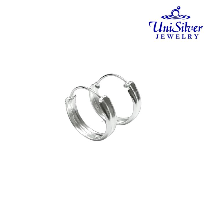 Unisilver earrings with on sale stones