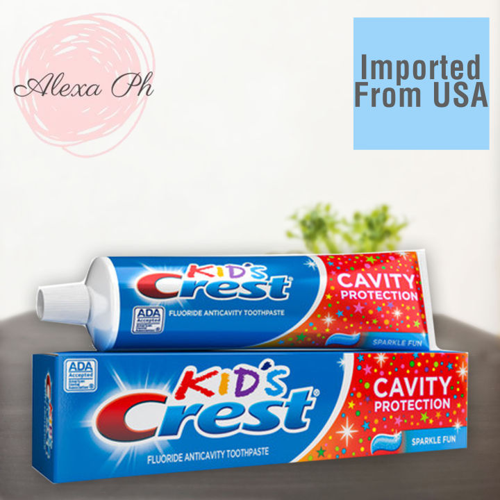 Crest, Kids Crest Cavity Protection, Sparkle Fun, Toothpaste (130 g ...