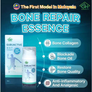 GuruActive 4 in 1 Cream Bone Repair Essence | Krim Sendi Lutut Bahu Pinggang | Melegakan Sakit Sendi & Keradangan