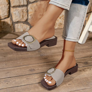 [Free Shipping] WomenS Flip-Flops 2026 New Style Beach Sandals Open-Toe Flat-Soled WomenS Large-Size Sandals WomenS Flip-Flops 2026 New Style Beach Sandals Open-Toe Flat-Soled WomenS Large-Size Sandals