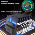 Multi Port USB Charger Station 16 Port USB Charger Hub 5V 2A 150W USB output 3.5A high-power Fast Charging Wall Charger with Phone Holder for Mobile Phone Tablet. 