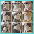 Chăn len  lông cừu Tafurong 2 lớp nhập khẩu cao cấp mềm mại kích thước 2mx2m3 nặng 2,5kg. 