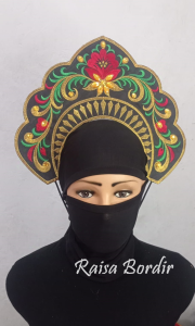 Renda Bordir Siger Tari / Kostum Karnaval Hiasan Kepala Mey Mey Series