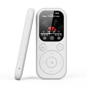 Kebidumei MP3 MP4 Player MP3 Player 2.01 Inch IPS Screen Bluetooth-Compatible 5.4 Portable MP3 Player Support FM Radio E-Book