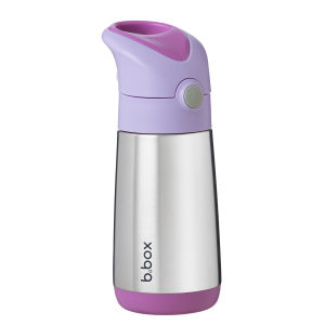 B.Box Insulated Drink Bottle with Straw Botol Minum Anak Stainless Steel Tahan Panas Dengan Sedotan