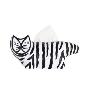 EASYTREND Hiện đại Trang trí mèo Phim hoạt hình Dễ thương Hộp khăn giấy Thủ công Đa năng Hộp giấy Trang chủ