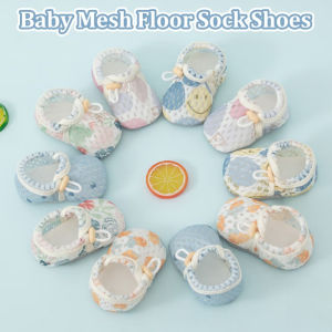 Baby Anti-Slip Socks Shoes Cute Organic Cotton Walking Shoes Suitable for Babies Aged 0-24 Months