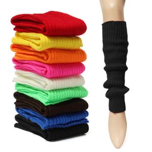 【SuperFashionRoom】Women Winter Warm Crochet Knit High Knee Leg Warmers Boot Socks Slouch Fashion