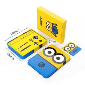 Customized Pen Ink Pen German LAMY Minion Gift Box Limited Edition Pen Set Hunter Pen for Students (Free carving)