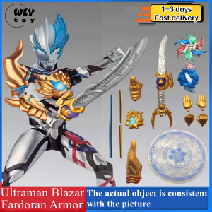 (Malay spot)Shf 18cm Ultraman Blazer (Fardoran Armor) multi-accessory Multiple joints Movable Model Hand-Made Toy plastic Action Figure Childrens Gift kids toys