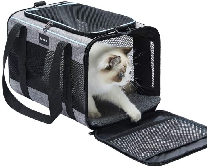 Vceoa Carriers Soft Sided Pet Carrier for Cats Lazada PH